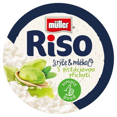 Obrázek Müller Riso Mléčná rýže s pistáciovou příchutí 200g