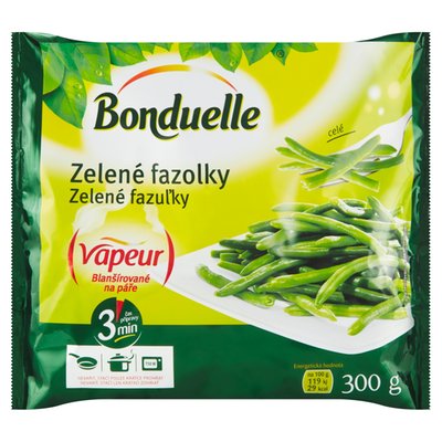 Obrázek Bonduelle Vapeur Zelené fazolky celé 300g