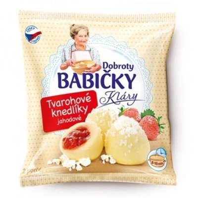 Obrázek Tvarohové knedlíky jahodové Dobroty babičky Kláry 320 g