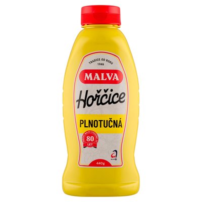 Obrázek Malva Hořčice plnotučná 440g