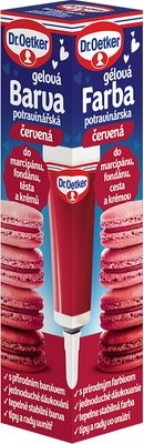 Obrázek Dr. Oetker Barva gelová potravinářská červená 10g