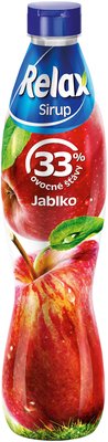 Obrázek Relax ovocný sirup 33% Jablko 0,7 l PET