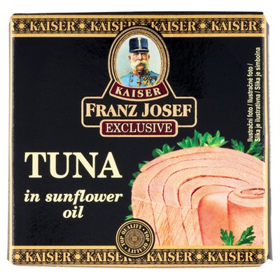 Obrázek Franz Josef Kaiser Exclusive Tuňák ve slunečnicovém oleji 80g