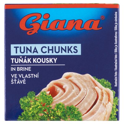 Obrázek Giana Tuňák kousky ve vlastní šťávě 80g