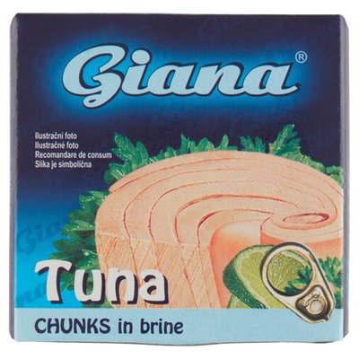 Obrázek Giana Tuňák kousky ve vlastní šťávě 80g