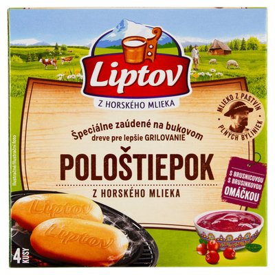 Obrázek Liptov Pološtiepok na gril s brusinkovou omáčkou 4 ks 290g