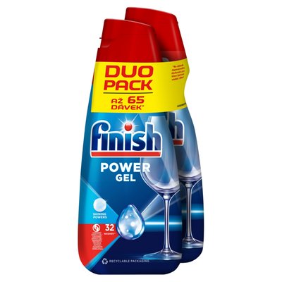 Obrázek Finish Power gel do myčky nádobí 2 x 650ml