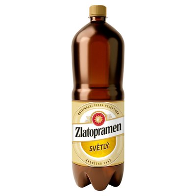 Obrázek Zlatopramen Pivo výčepní světlé 2l