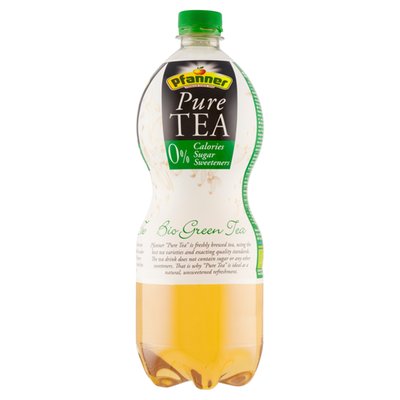 Obrázek Pfanner Pure Tea bio čajový nealkoholický nápoj ochucený s příchutí citrónu 1l