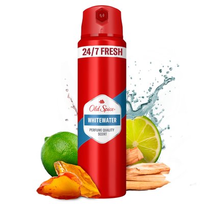 Obrázek Old Spice Whitewater Tělový Deodorant Ve Spreji Pro Muže 150ml