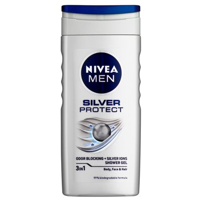 Obrázek NIVEA SG MEN SILVER PROTECT 250ML