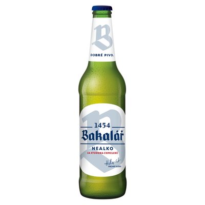 Obrázek Bakalář Nealko za studena chmelený 0,5l