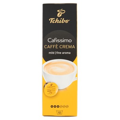 Obrázek Tchibo Cafissimo Caffè Crema Fine Aroma pražená mletá káva kapsle 10 x 7g (70g)