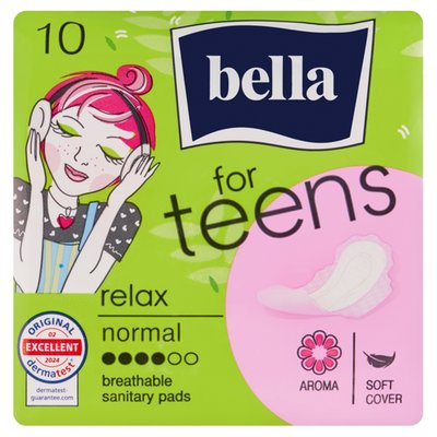 Obrázek Bella For Teens Relax Normal hygienické vložky 10 ks