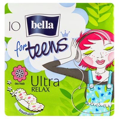 Obrázek Bella For Teens Ultra relax Hygienické vložky s křidélky á 10 ks