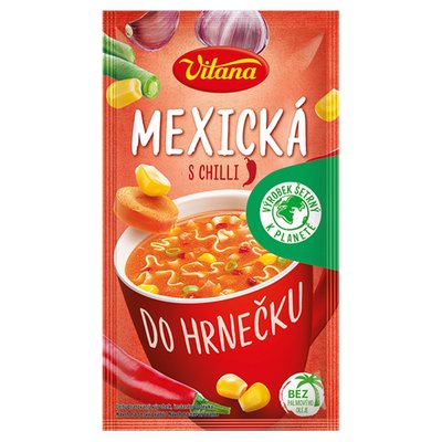 Obrázek Vitana Do hrnečku Instantní polévka mexická s chilli 16g