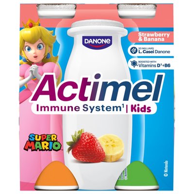 Obrázek ACTIMEL Kids Jahoda - Banán 4x100g