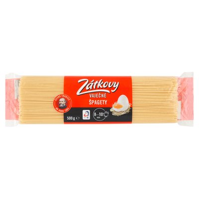 Obrázek Zátkovy Vaječné Špagety 500g