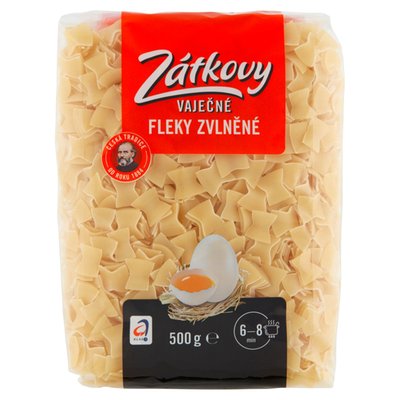 Obrázek Zátkovy Vaječné Fleky zvlněné 500g