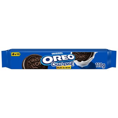 Obrázek Oreo sušenky kakaové Original s náplní s vanilkovou příchutí 110g