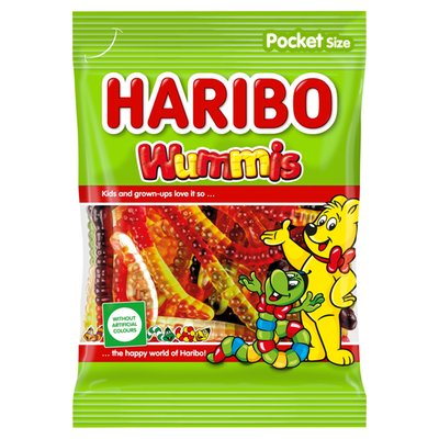 Obrázek Haribo Wummis želé červíci s ovocnými příchutěmi 100g