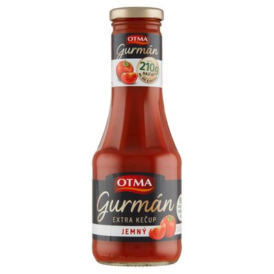 Obrázek Otma Gurmán Extra kečup jemný 520g