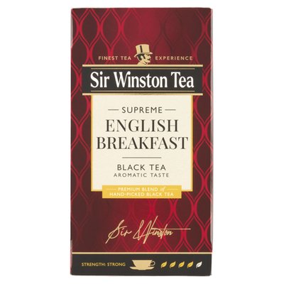 Obrázek Sir Winston Tea English Breakfast černý čaj 20 x 1,8g (36g)