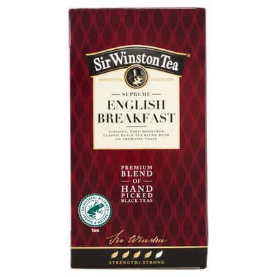 Obrázek Sir Winston Tea English Breakfast černý čaj 20 x 1,8g (36g)