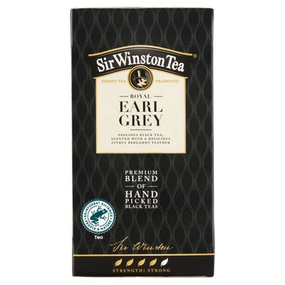 Obrázek Sir Winston Tea Earl Grey černý čaj aromatizovaný 20 x 1,75g (35g)