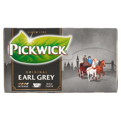 Obrázek Pickwick Earl Grey černý čaj aromatizovaný 20 x 2g (40g)