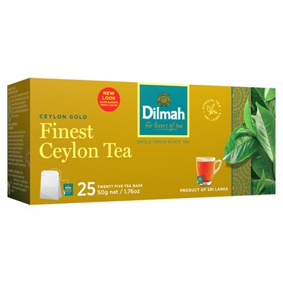Obrázek Dilmah Ceylon Gold cejlonský černý čaj pravý 25 x 2g (50g)