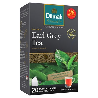 Obrázek Dilmah Earl Grey černý čaj 20 x 1,5g