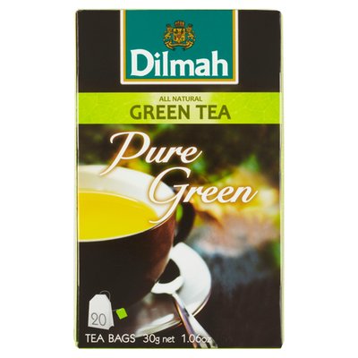 Obrázek Dilmah Pure Green zelený čaj 20 x 1,5g (30g)