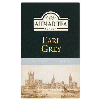 Obrázek Ahmad Tea Earl Grey čený čaj s příchutí bergamotu sypaný 100g