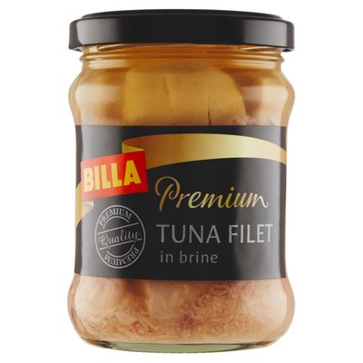 Obrázek BILLA Premium Tuňákové filety ve slaném nálevu 200g
