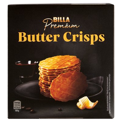Obrázek BILLA Premium Křupavé máslové sušenky 250g