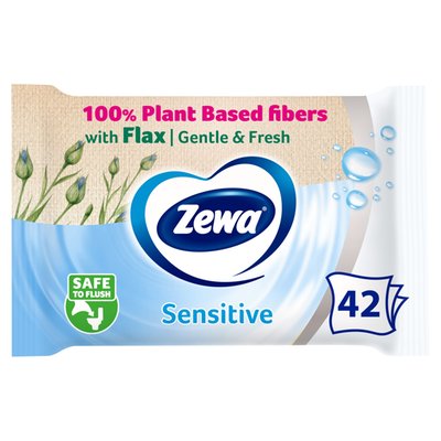 Obrázek Zewa Sensitive vlhčený toaletní papír 42 ks