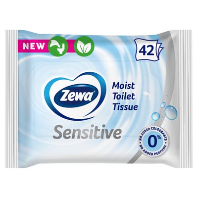 Obrázek Zewa Sensitive vlhčený toaletní papír 42 ks