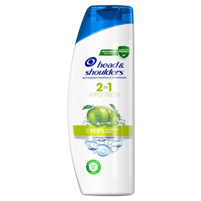 Obrázek Head & Shoulders Apple Fresh 2 V 1 Šampon A Kondicionér Proti Lupům, Pro Vlasy Až 100% Bez Lupů