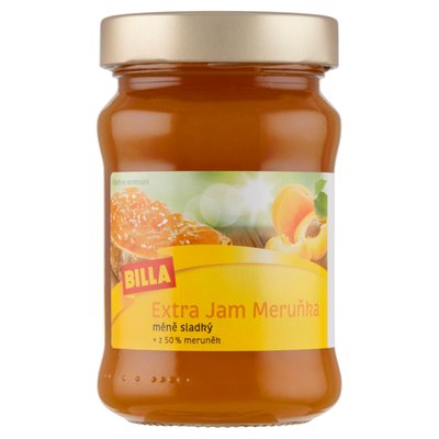 Obrázek BILLA EXTRA JAM MERUNKA 340 G