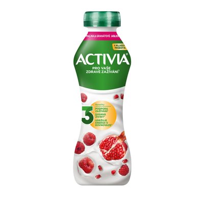Obrázek ACTIVIA Nápoj Malina - Granátové jablko 280g