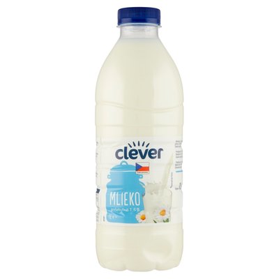Obrázek clever Čerstvé mléko polotučné 1,5% 1l