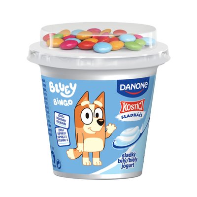 Obrázek KOSTÍCI Sladkáči (slazený jogurt a čokoládové dražé) 109g