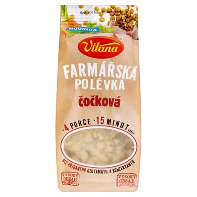 Obrázek Vitana Farmářská polévka čočková 125g