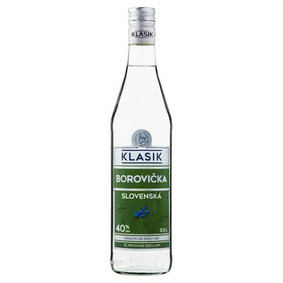 Obrázek Klasik Slovenská Borovička 40% 0,5l