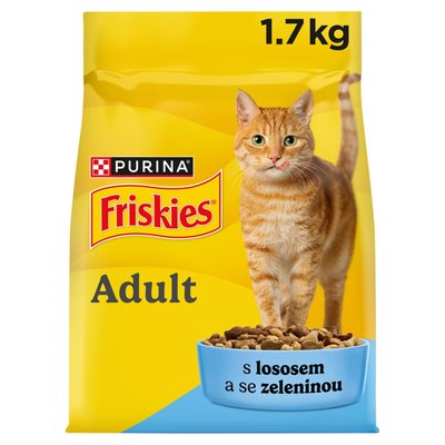 Obrázek Friskies granule pro kočky losos 1,7kg