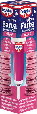 Obrázek Dr. Oetker Barva gelová potravinářská růžová 10g