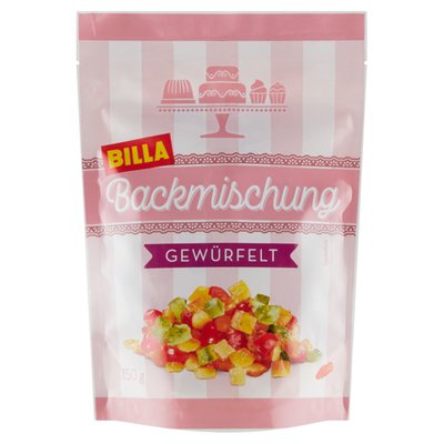 Obrázek BILLA Směs kandovaných kůr a třešní 150g