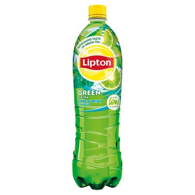 Obrázek Lipton Ledový čaj zelený s příchutí limety a máty 1,5l