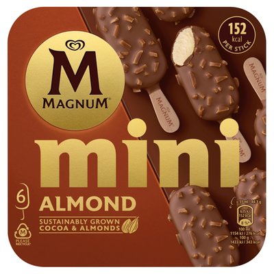 Obrázek Magnum Mini Almond 6 x 55ml